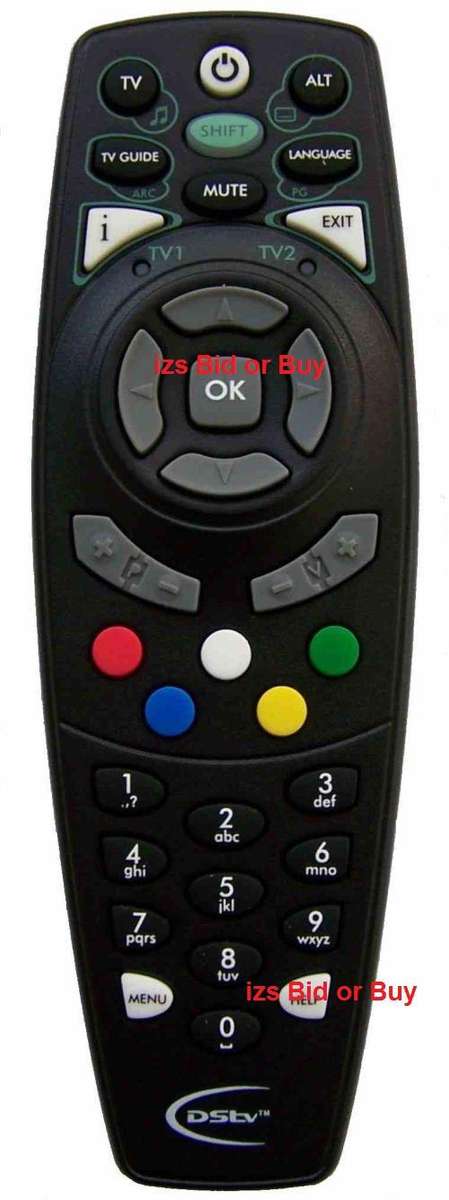 DSTV Remote Control for DSD1131 Decoder