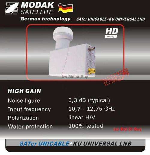 Satcr Unicable Lnb