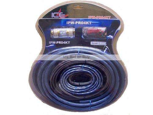 IcePower Complete Amplifier Wiring Kit - 4 Gauge ***NO RESERVE***