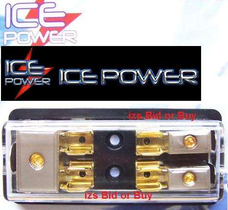 IcePower 2Way Fuse Distribution Block ***NO RESERVE***