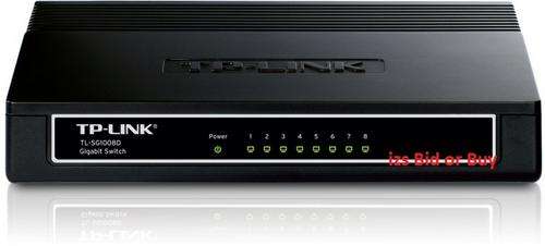8 Port Gigabit Ethernet Switch  ***NO RESERVE***