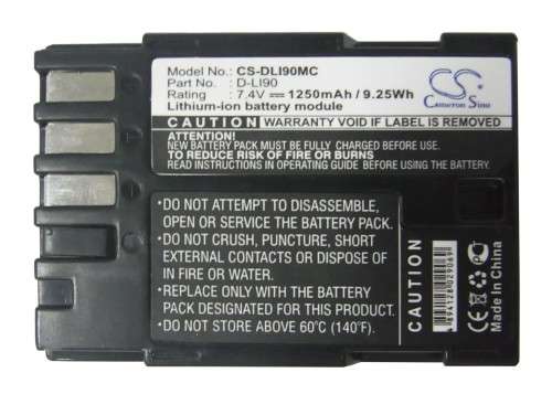 CS-DLI90MC PENTAX 645D Camera Battery