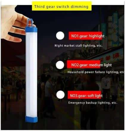 CBK Rechargeable Led Blackout Emergency Lights with Solar Panel