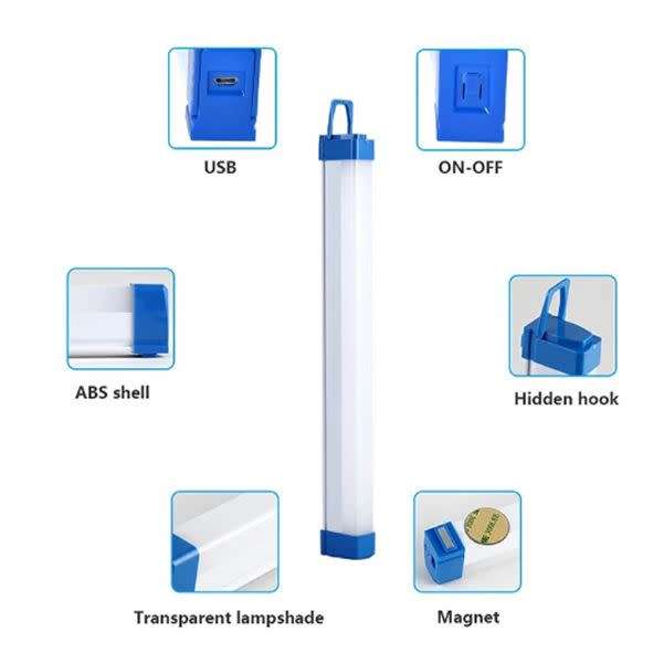 CBK Rechargeable Led Blackout Emergency Lights with Solar Panel