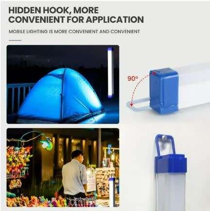 CBK Rechargeable Led Blackout Emergency Lights with Solar Panel