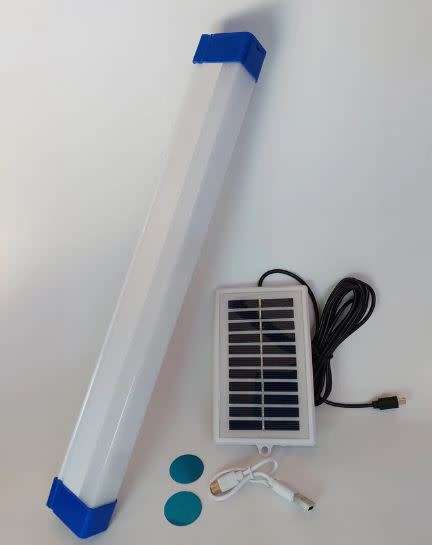 CBK Rechargeable Led Blackout Emergency Lights with Solar Panel