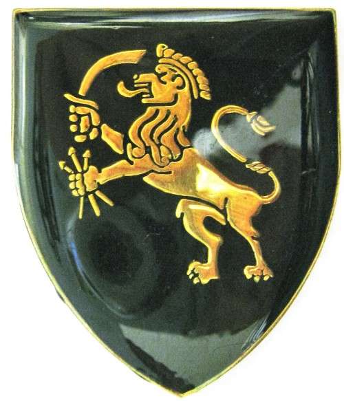 SADF 9 SAI LEFT HAND SHOULDER FLASH WITH PINS IN VERY GOOD CONDITION