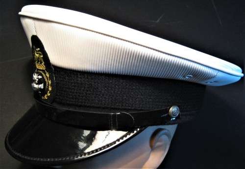 OLD S.A. NAVY CHIEF PETTY OFFICER CAP SIZE 55 IN VERY GOOD CONDITION
