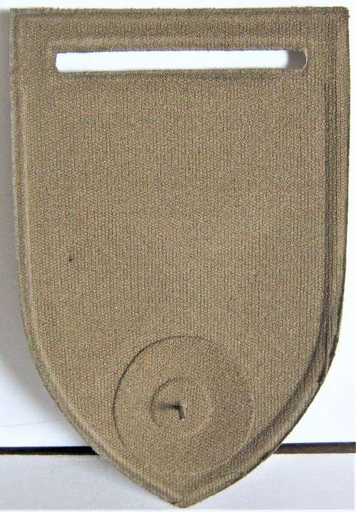 OLD SADF INFANTRY HQ COMPANY TUPPERWARE FLASH WITH PIN IN UNUSED CONDITION