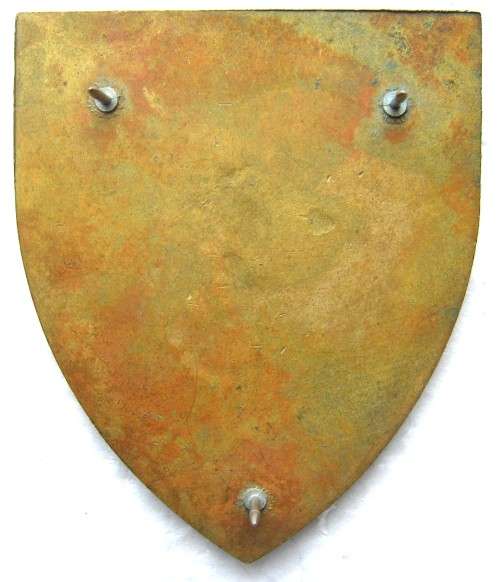 SOUTHERN CAPE COMMAND WORKSHOP GOLD TYPE WITH LIGHT BLUE FLASH WITH PINS IN VERY GOOD CONDITION