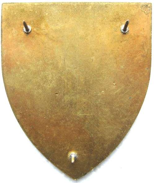 OLD S.A.D.F. 2 LOCATING REGIMENT LH FLASH WITH 3 PINS IN GOOD CONDITION