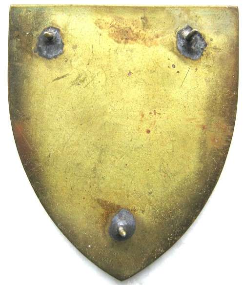 CAPE FIELD ARTILLERY LH FLASH WITH PINS IN GOOD CONDITION