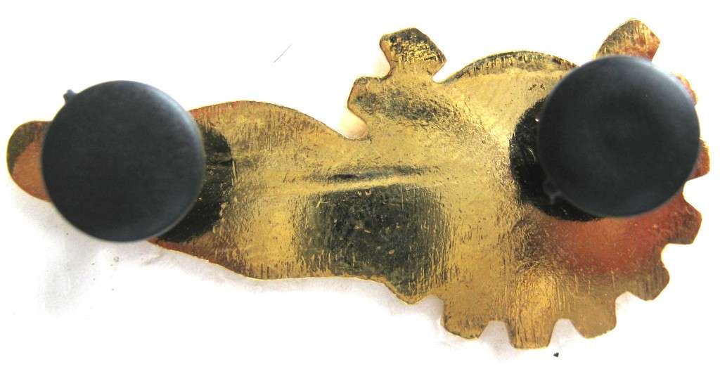 S.A. NAVY MARINE ENGINEERING OFFICERS, CHARGE CERTIFICATE-QUALIFIED BADGE IN UNUSED CONDITION