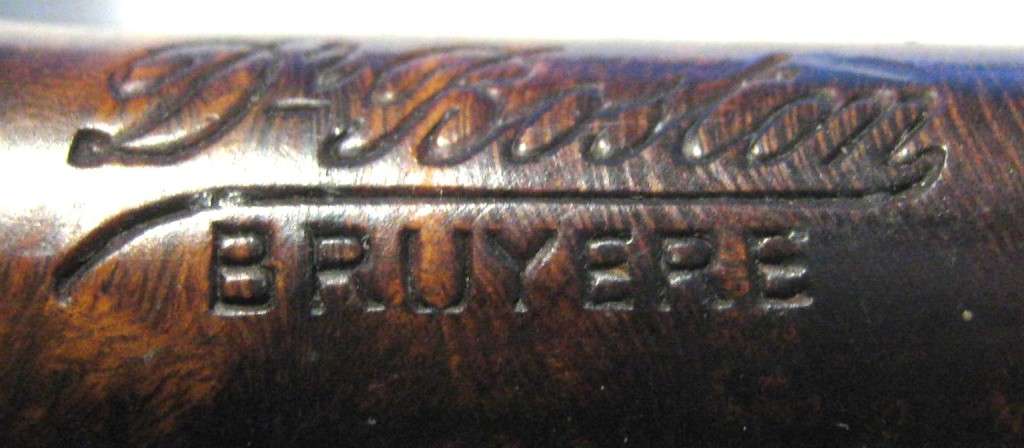 FRENCH DR BOSTON BRUYERS 6781 PIPE 14.5, CM LONG, BOWL 4 CM HIGH, CHAMBER 2 CM WIDE, GOOD CONDITION