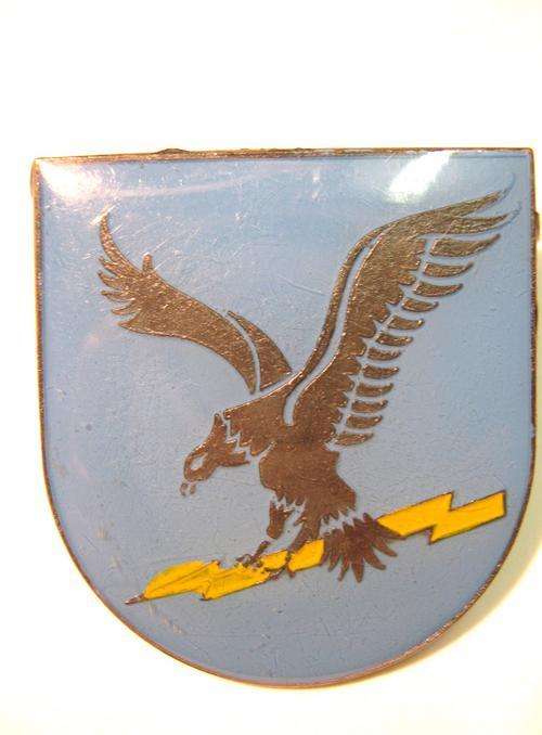 CISKEI FORCES OFFICERS CAP BADGE UP TO MAJOR WITH LUGS BUT NO NUTS