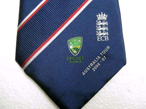 2006/7 ENGLAND - AUSTRALIA TOUR TIE IN GOOD CONDITION