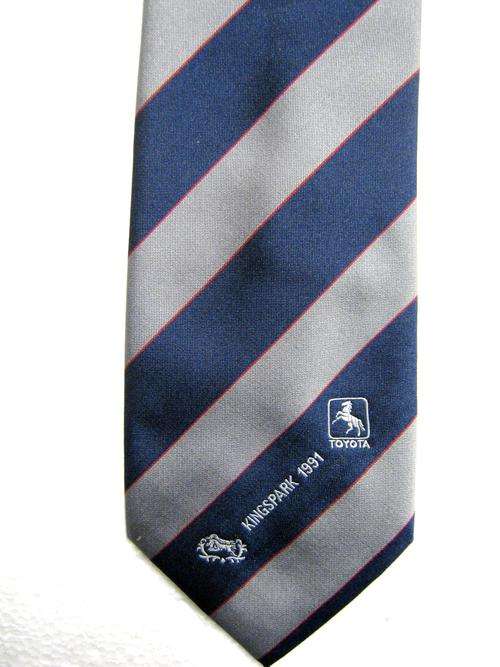 1991 NATAL RUGBY, TOYOTA KINGS PARK TIE IN GOOD CONDITION