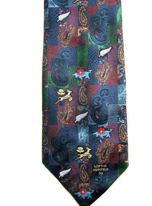 1996 SPRINGBOKS vs ALL BLACKS "LOFTUS VERSVELD" TIE IN GOOD CONDITION