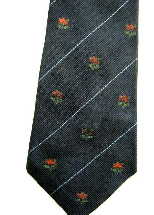 OLD NEW SOUTH WALES RUGBY FOOTBALL UNION TIE IN SLIGHTLY WORN CONDITION