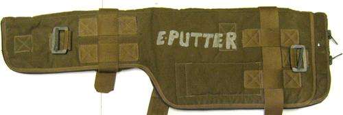 AIRBORNE PARATROOPER RIFLE PADDED JUMP CASE FOR AN  R5 - 810mm LONG - ONE ZIPPER HAS COME LOOSE