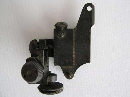REAR SIGHT FOR WHAT LOOKS LIKE AN "ENFIELD" RIFLE  - Very good condition