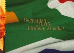 2008 Mandela Birthday Stamp Booklet + Stamps x 2