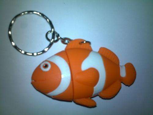USB 2.0 "Nemo" Flash Memory Drive 1GB Keyring