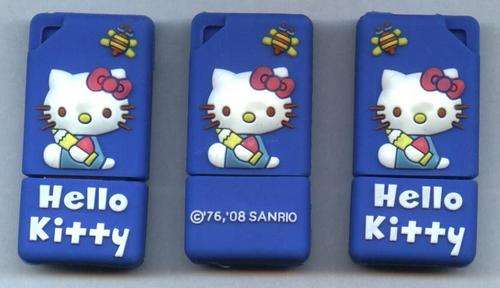 Crazy R1 Start - Brand New - 4GB Hello Kitty Flash Drive - Blue