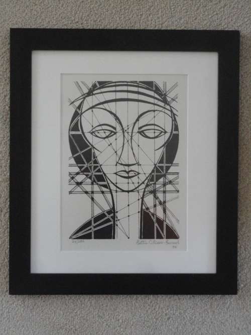 Bettie Cilliers Barnard - Lithograph . Signed/Numbered/Dated
