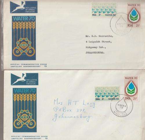 r s a covers 2 stamp positions