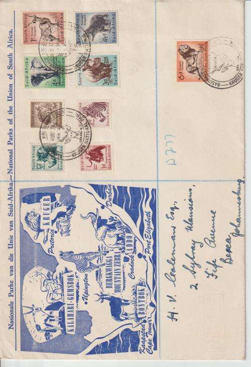 2 x kruger park covers different settings