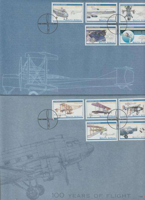 7th series covers x 18 plus sheetlet plus homemade covers 100 years of flight see scans