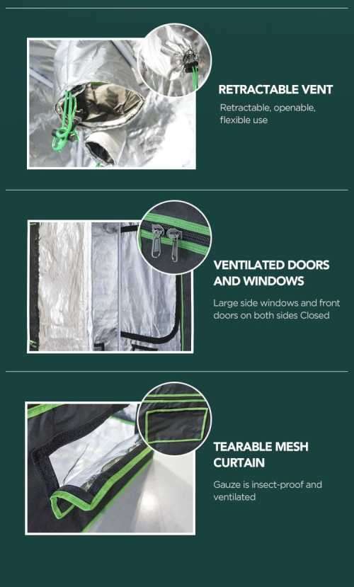 Large Accelerated Crop Growth Tent