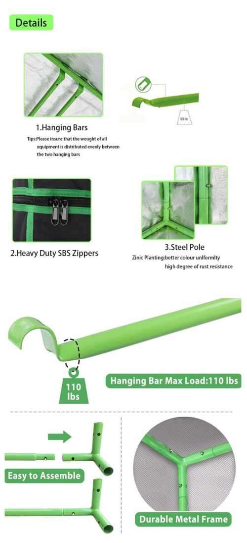 Large Accelerated Crop Growth Tent