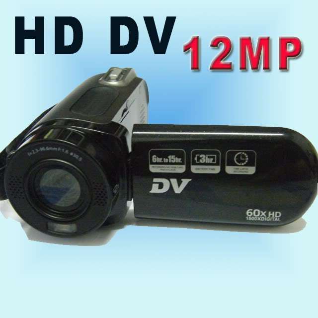 2GB 2.4"TFT 12MP HD Digital camcorder camera HDV