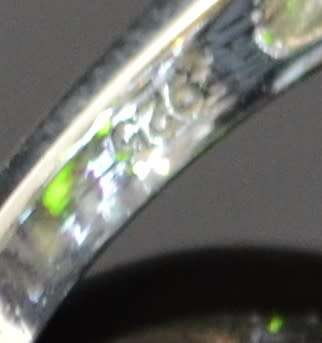 GENUINE TANZANITE. AMETHYST CHROME DIOPSIDE SAPPHIRE 925 SILVER RING