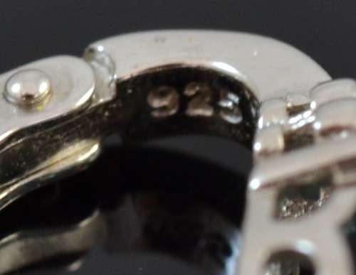 *SET*  GENUINE LONDON BLUE TOPAZ 925 SILVER RING WITH MATCHING EARRINGS