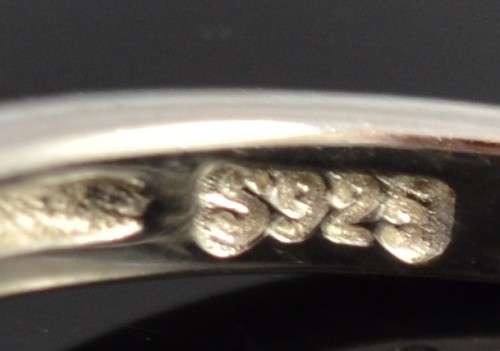 *SET*  GENUINE LONDON BLUE TOPAZ 925 SILVER RING WITH MATCHING EARRINGS