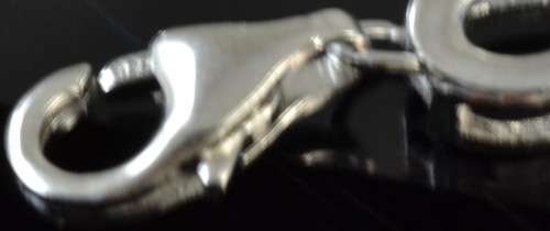 GENUINE TANZANITE CABOCHON 925 SILVER BRACELET