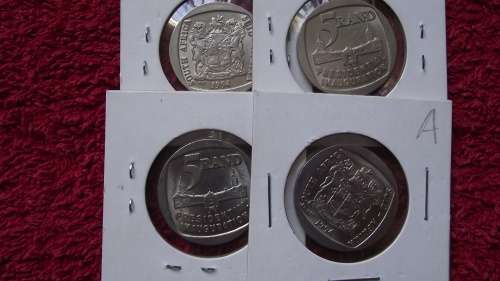 1994 : PRESIDENTIAL INAUGURATION R5 COINS - 4 AVAILABLE