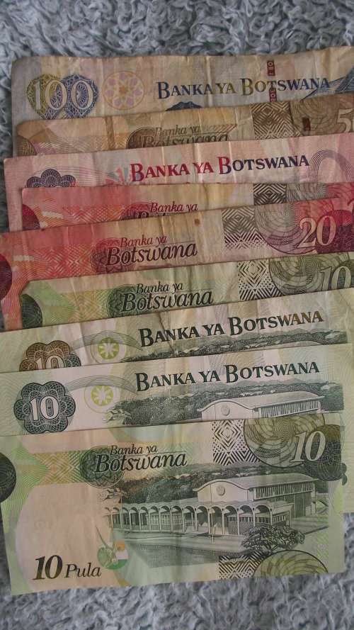 BANK OF BOTSWANA : 250 PULA