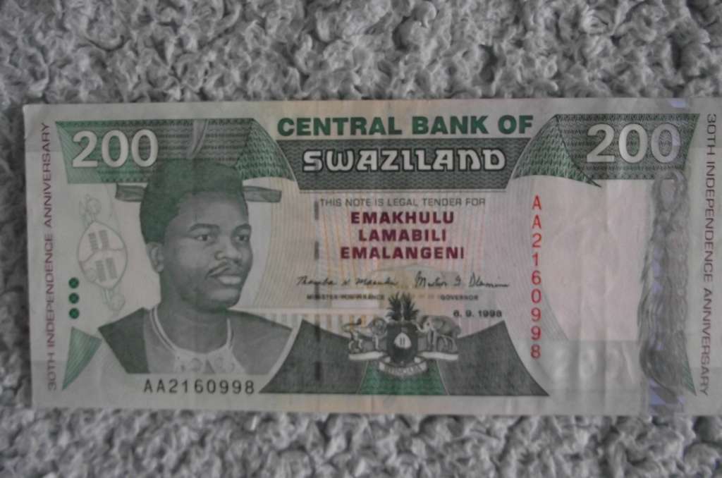 COLLECTORS CHOICE : 30 Y INDEPENDENCE SWAZILAND : 200 EMALAGENI