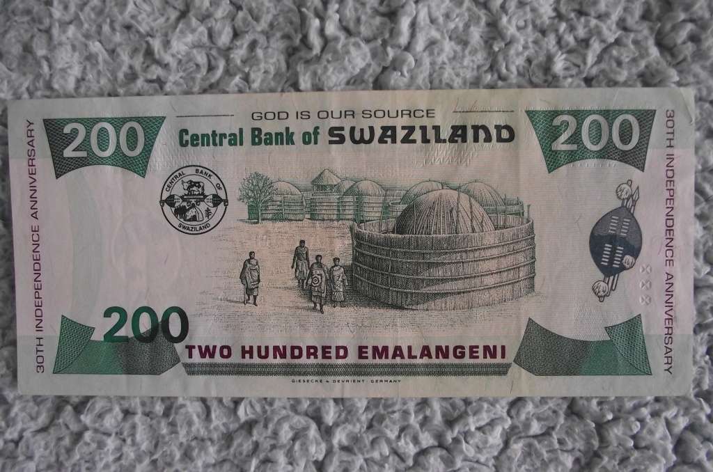 COLLECTORS CHOICE : 30 Y INDEPENDENCE SWAZILAND : 200 EMALAGENI