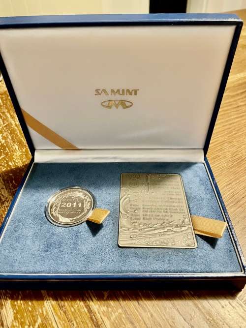 2011 David Tlale climate change 14g medal