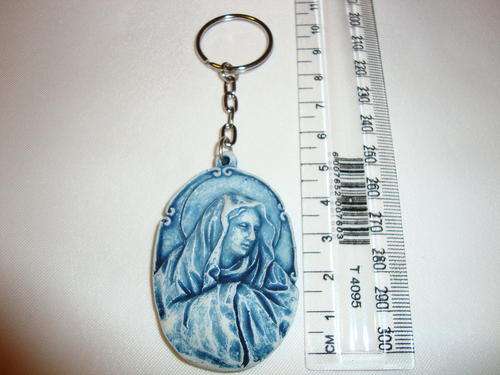 "Christian" Key Rings - Resin Moulded & Painted