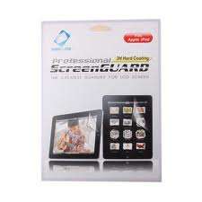 iPAD COMBO - Anti-Glare Screen Guard + Universal Silver Metal Soft Tip Stylus Touch Pen "Brand New"