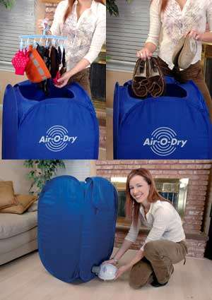 AIR-O-DRY Portable Clothes Dryer - Perfect For Home Use OR Take On Holiday "BRAND NEW"