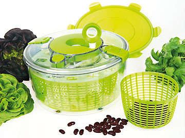 *CLEARANCE SALE* 12pc GENIUS SALAD CHEF - Prepare, Transport, Serve & Store All In One "New"
