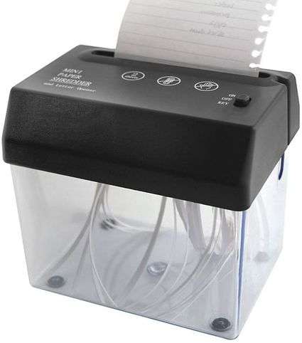 *CLEARANCE SALE* Mini - USB Personal Paper Shredder With Letter Opener "Brand New"