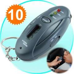 Amazing keychain breathalyzer